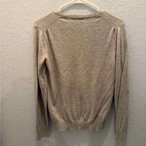 Classic Women's Crewneck Sweater in Light Taupe